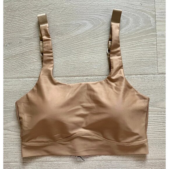 NWOT Tatiana Active Adeline Bra in Matte Beige - Picture 1 of 5